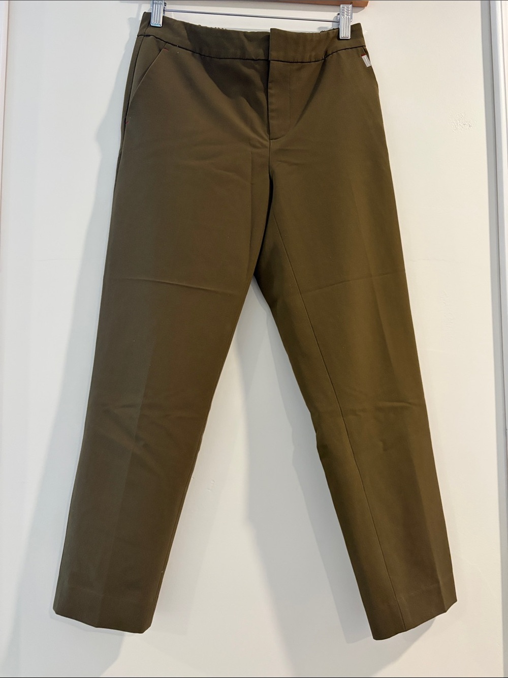 Tommy Hilfiger Olive Green Tailored Pants